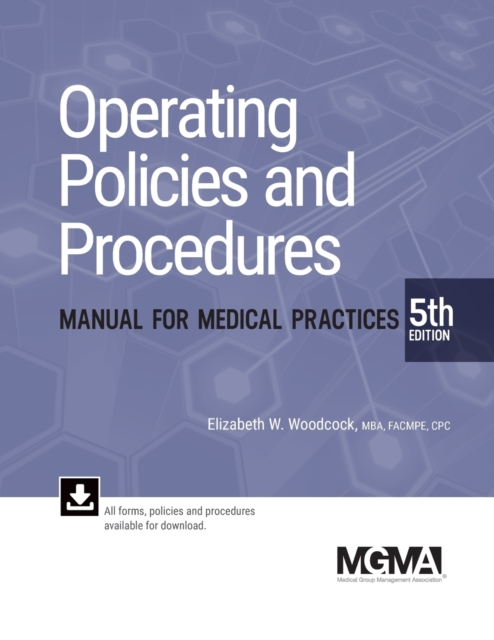 Operating Policies and Procedures Manual for Medical Practices, Multiple-component retail product Book