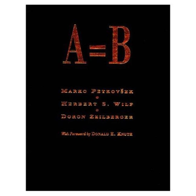 A = B, Hardback Book