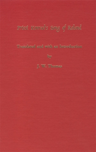 Priest Konrad's Song of Roland, Hardback Book