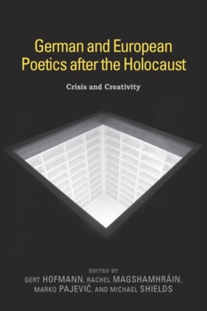 German and European Poetics after the Holocaust : Crisis and Creativity, Hardback Book