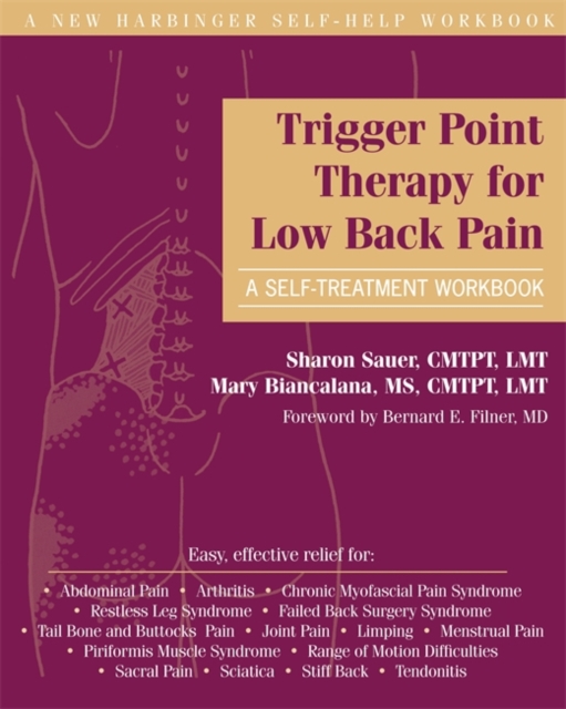 Trigger Point Therapy for Low Back Pain : A Self-treatment Workbook, Paperback Book