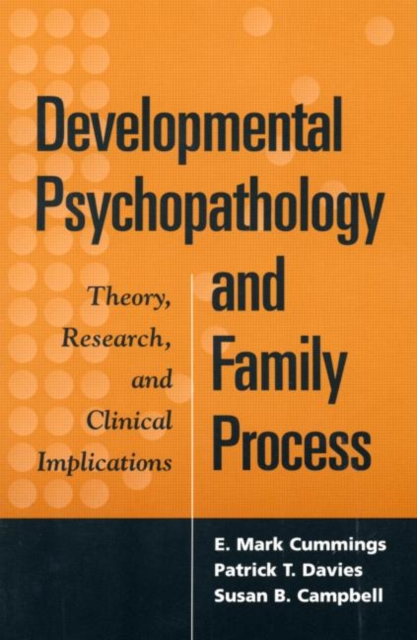 Developmental Psychopathology and Family Process : Theory, Research, and Clinical Implications, Paperback / softback Book