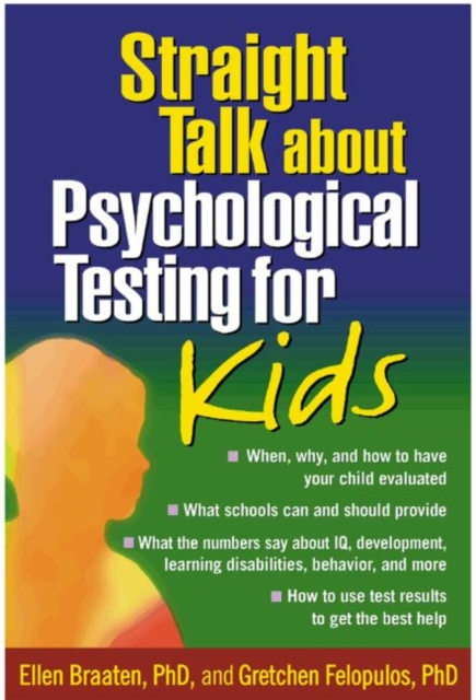 Straight Talk about Psychological Testing for Kids, Paperback / softback Book