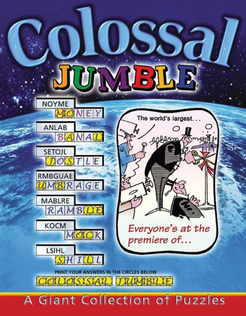 Colossal Jumble® : A Giant Collection of Puzzles, Paperback / softback Book
