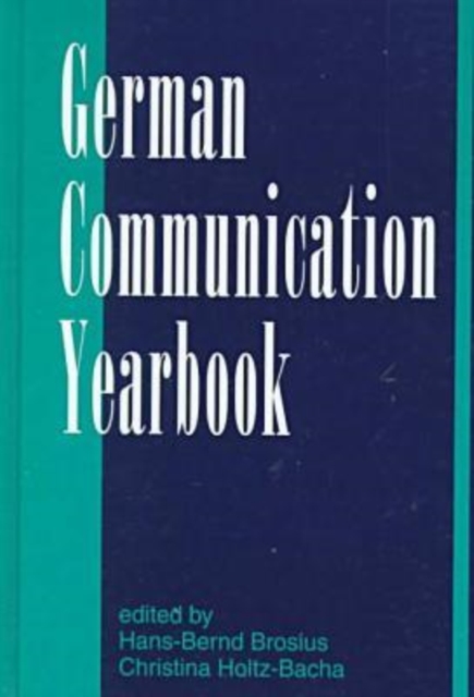 The German Communication Yearbook, Hardback Book