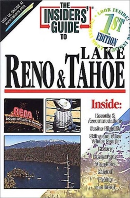 The Insider's Guide to Reno & Lake Tahoe, Paperback / softback Book