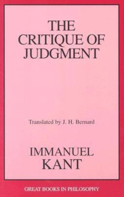 The Critique of Judgment, Paperback / softback Book