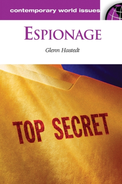 Espionage : A Reference Handbook, Hardback Book