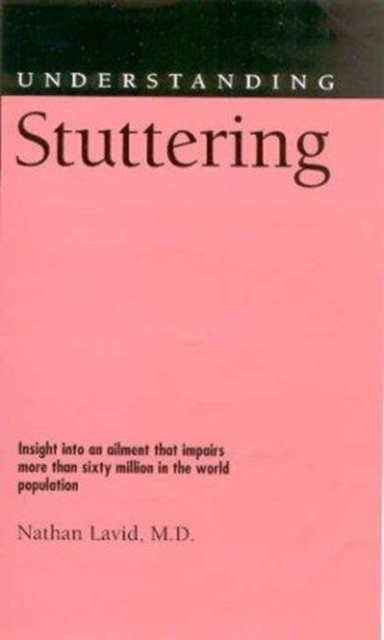 Understanding Stuttering, Hardback Book
