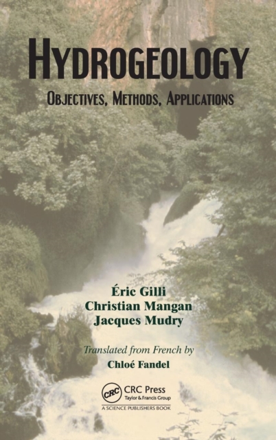 Hydrogeology : Objectives, Methods, Applications, Hardback Book
