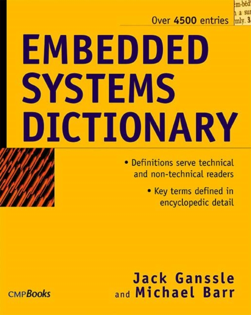Embedded Systems Dictionary, Paperback / softback Book