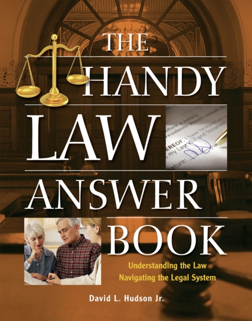 The Handy Law Answer Book, PDF eBook