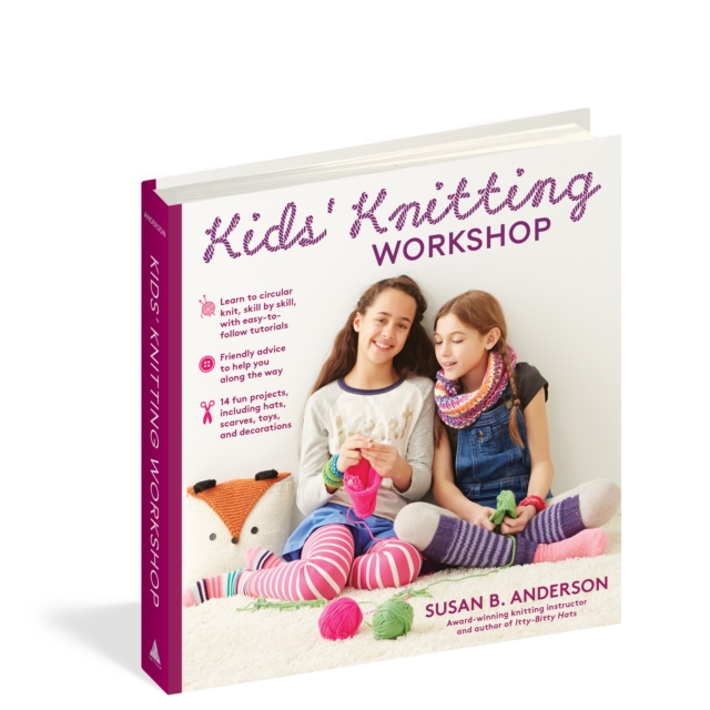 Kids Knitting Workshop, Hardback Book