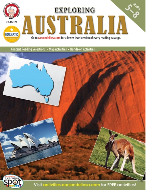 Exploring Australia, Grades 5 - 8, PDF eBook