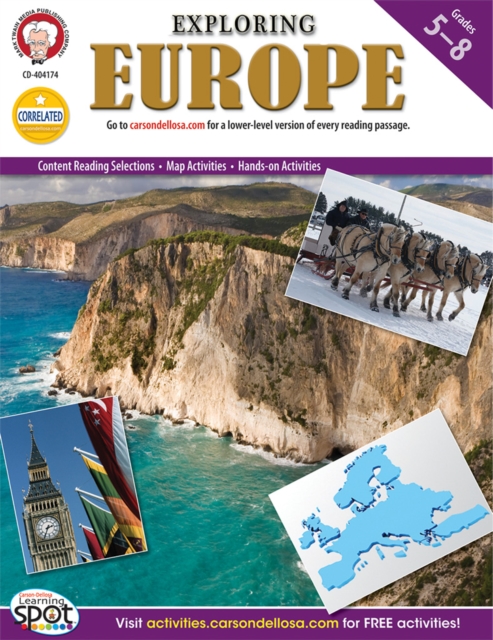 Exploring Europe, Grades 5 - 8, PDF eBook