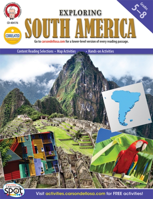 Exploring South America, Grades 5 - 8, PDF eBook