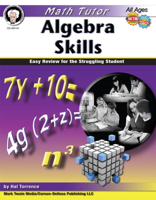 Math Tutor: Algebra, Ages 11 - 14 : Easy Review for the Struggling Student, PDF eBook