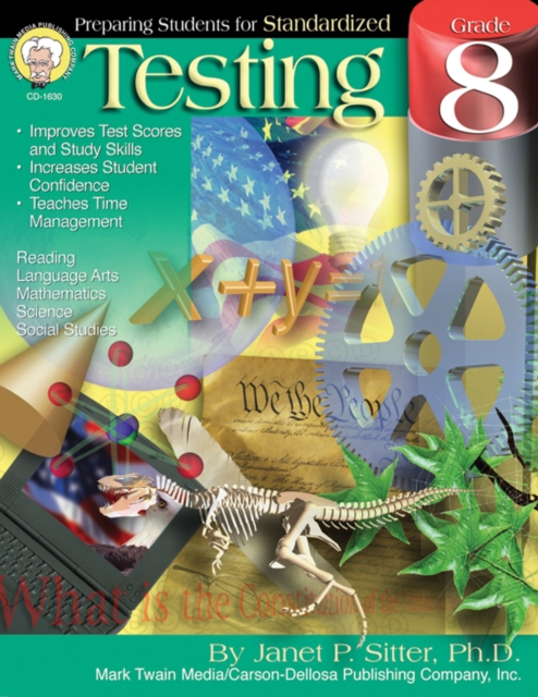 Preparing Students for Standardized Testing, Grade 8, PDF eBook