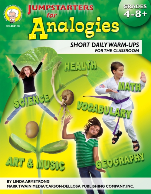 Jumpstarters for Analogies, Grades 4 - 8, PDF eBook
