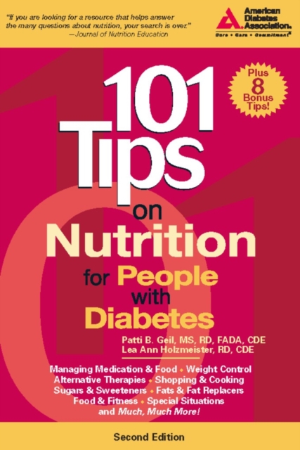 101 Tips on Nutrition for People with Diabetes, Paperback / softback Book