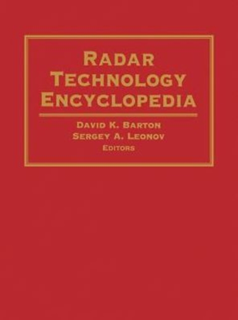 Radar Technology Encyclopedia, Paperback / softback Book