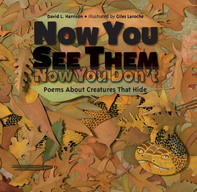 Now You See Them, Now You Don't : Poems About Creatures That Hide, Hardback Book