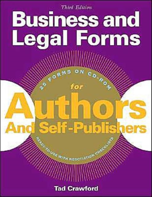 Business and Legal Forms for Authors and Self Publishers, Paperback / softback Book