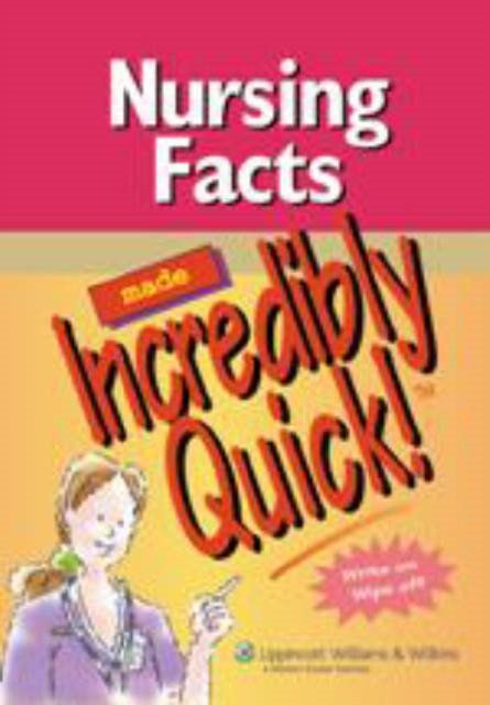 Nursing Facts Made Incredibly Quick!, Spiral bound Book