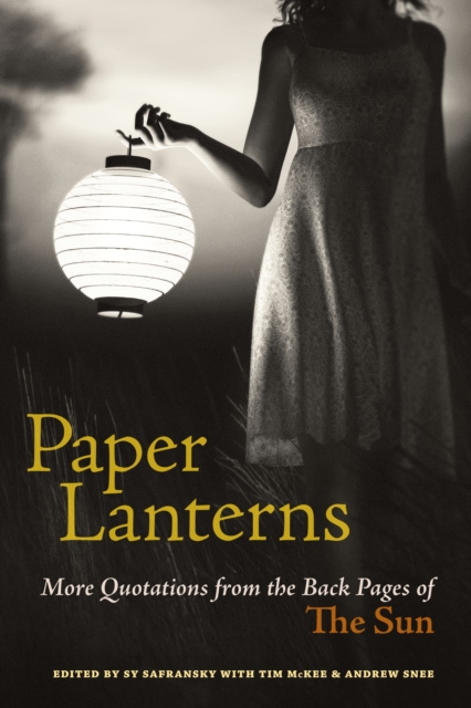Paper Lanterns : More Quotations from the Back Pages of The Sun, Paperback / softback Book