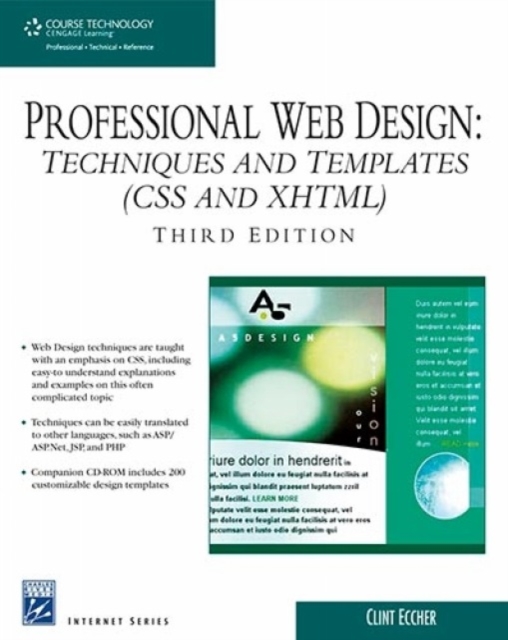Professional Web Design : Techniques and Templates (CSS & XHTML), Mixed media product Book