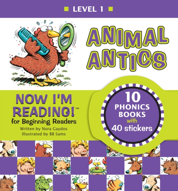 Now I'm Reading! Level 1 : Animal Antics, Hardback Book