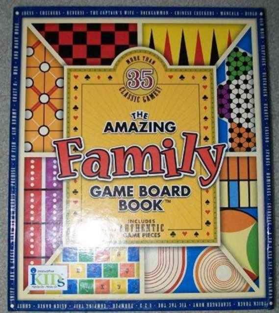 The Amazing Family Game Board Book, Hardback Book