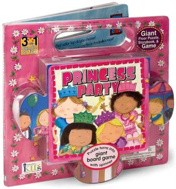 My Giant Floor Puzzles : Princess Party, Hardback Book