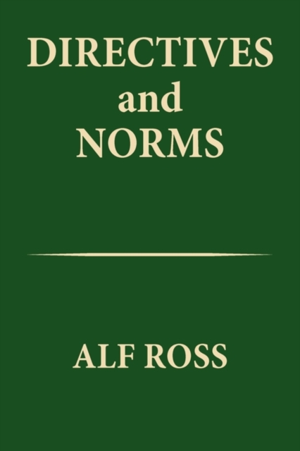 Directives and Norms, Hardback Book