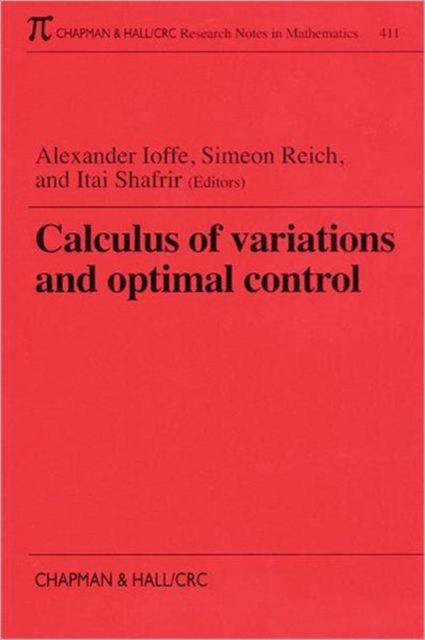 Calculus of Variations and Optimal Control : Technion 1998, Paperback / softback Book