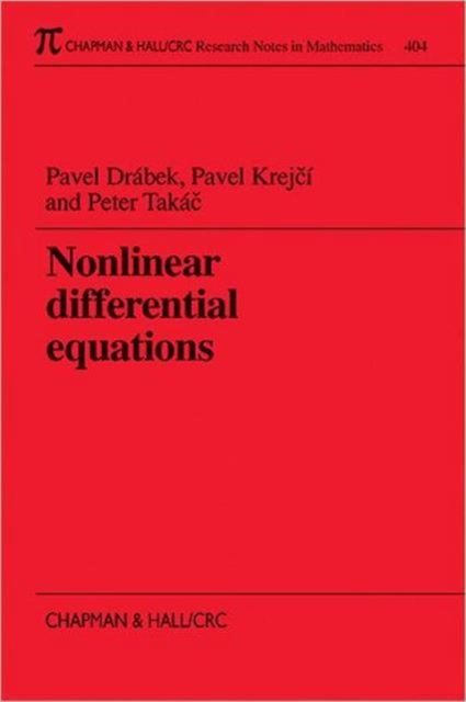 Nonlinear Differential Equations, Paperback / softback Book