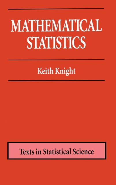 Mathematical Statistics, Hardback Book