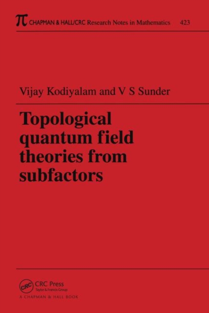 Topological Quantum Field Theories from Subfactors, Paperback / softback Book
