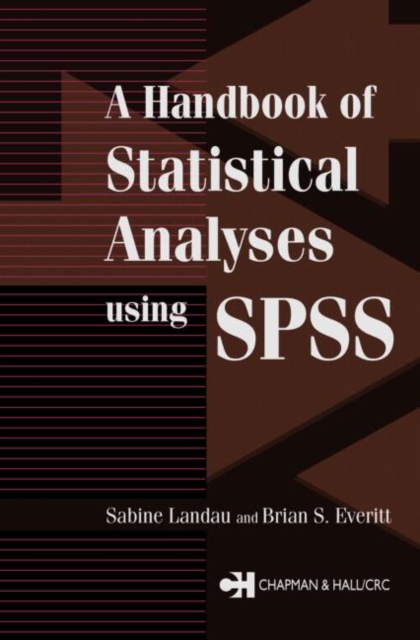 A Handbook of Statistical Analyses Using SPSS, Paperback / softback Book