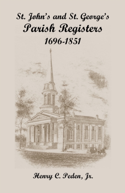 St. John's and St. George's Parish Registers, 1696-1851, Paperback / softback Book