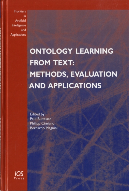 Ontology Learning from Text : Methods, Evaluation and Applications, Hardback Book