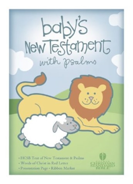 HCSB Baby's New Testament With Psalms, Pink, Leather / fine binding Book