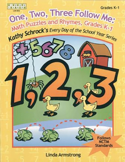 One, Two, Three, Follow Me : Math Puzzles and Rhymes, Grades K-1, Paperback / softback Book