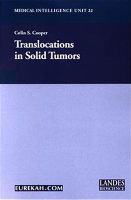 Translocations in Solid Tumors, Hardback Book