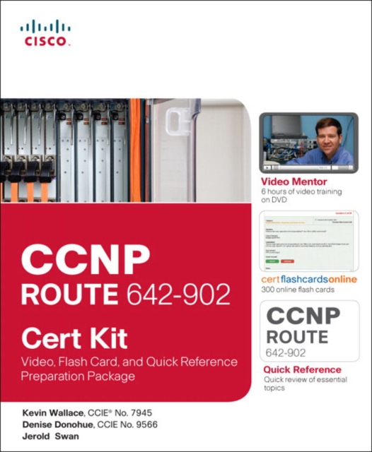CCNP ROUTE 642-902 Cert Kit : Video, Flash Card, and Quick Reference Preparation Package, Mixed media product Book