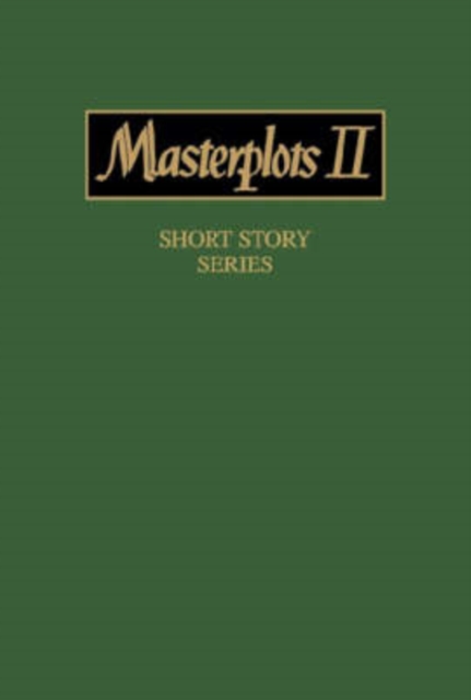 Masterplots II  Short Story Series, Hardback Book