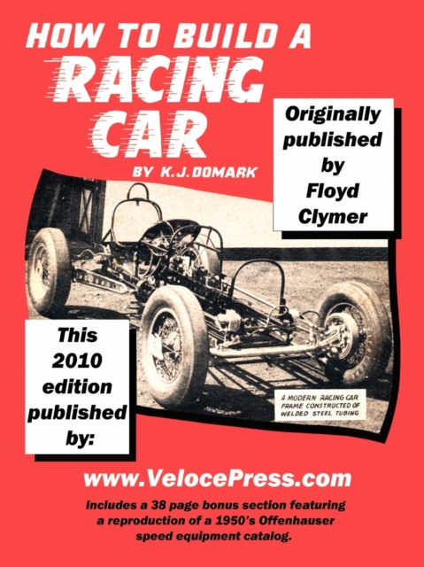 How to Build A Racing Car, Paperback / softback Book
