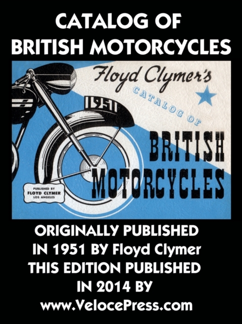 Catalog of British Motorcycles, Paperback / softback Book