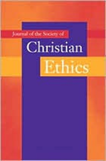Journal of the Society of Christian Ethics : Fall/Winter 2010, Volume 30, no. 2, Paperback / softback Book