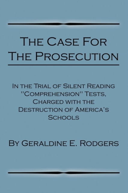 The Case for the Prosecution, Paperback / softback Book